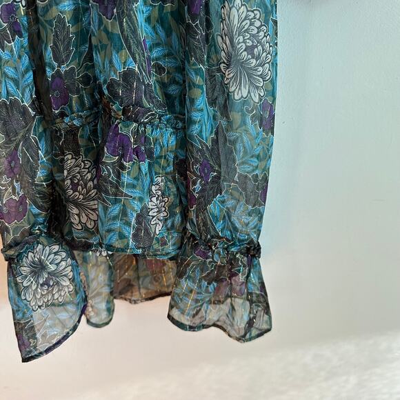 Amoressa by Miraclesuit Rhiannon Tango Floral Mini Beach Coverup Dress - Picture 3 of 10